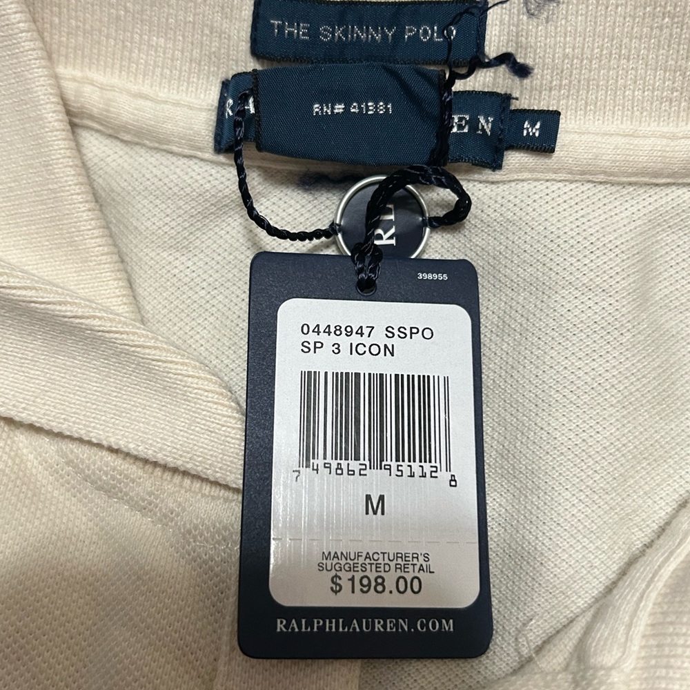 Polo Ralph Lauren Women’s Cream T-Shirt